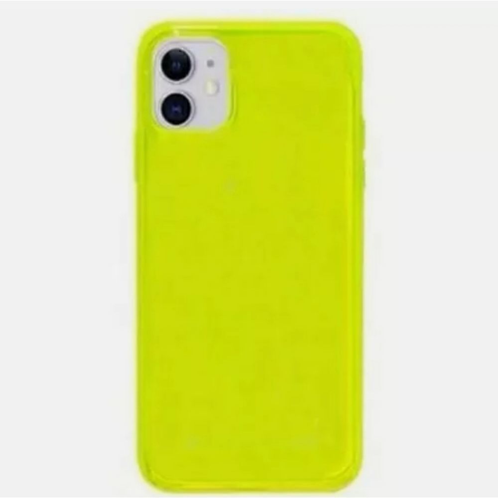 Neon Fluorescent Color Clear Case Cover - Picture 2 of 10
